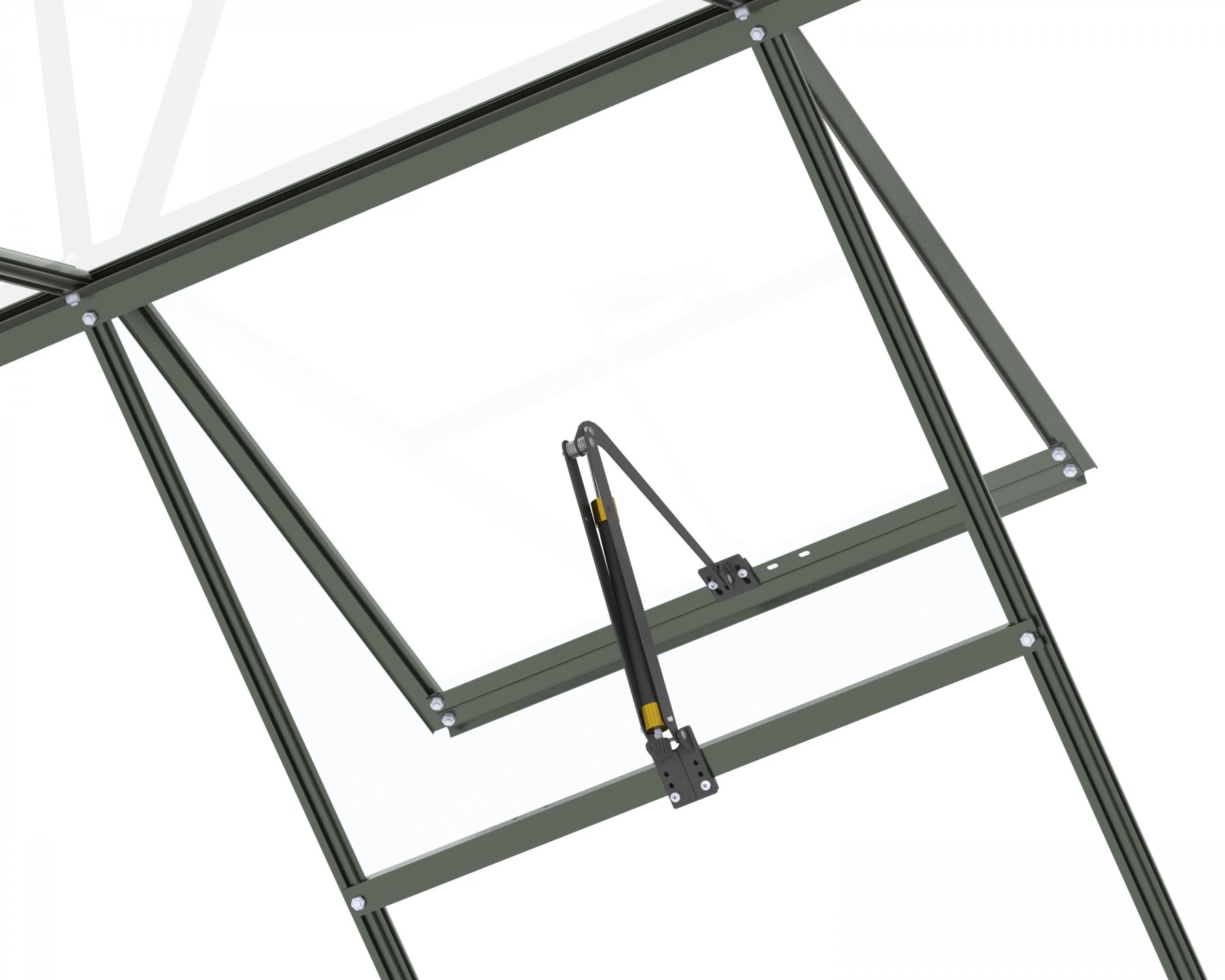 Thermofor Classic auto opener for greenhouse vent